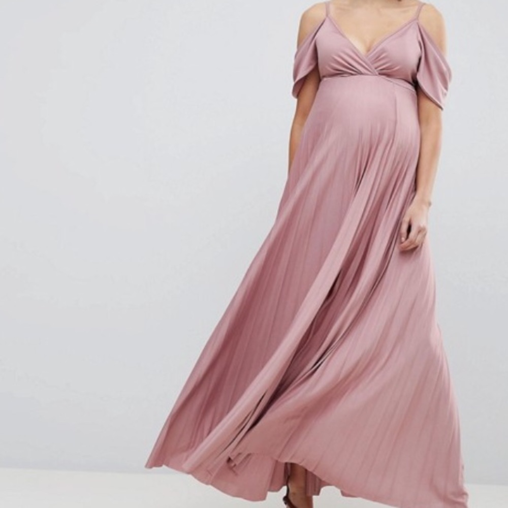 ASOS Cowl Back Maternity Dress